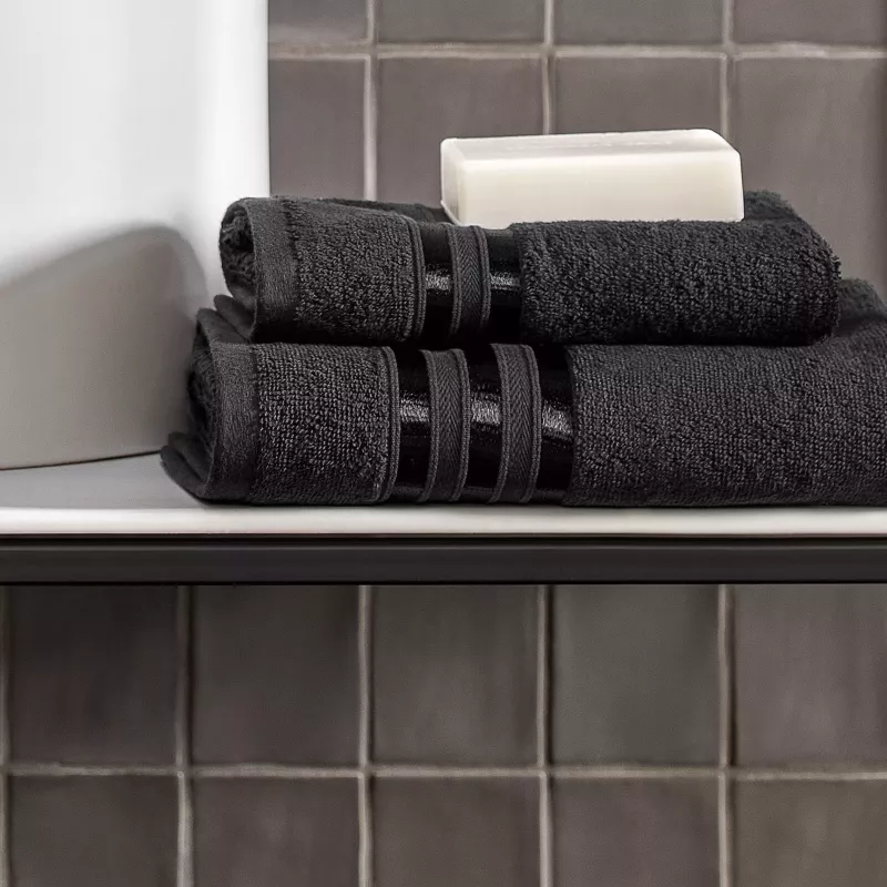 Peškir ARCADIA - 70 x 140 cm, antracit