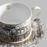 Čajni set „Olympia“ izrađen je od visokokvalitetnog porcelana blistavo bele boje. Ovaj porcelan je izuzetno čvrst i termootporan, proizveden od ekološki čistih sirovina, što je posebno važno za posuđe.